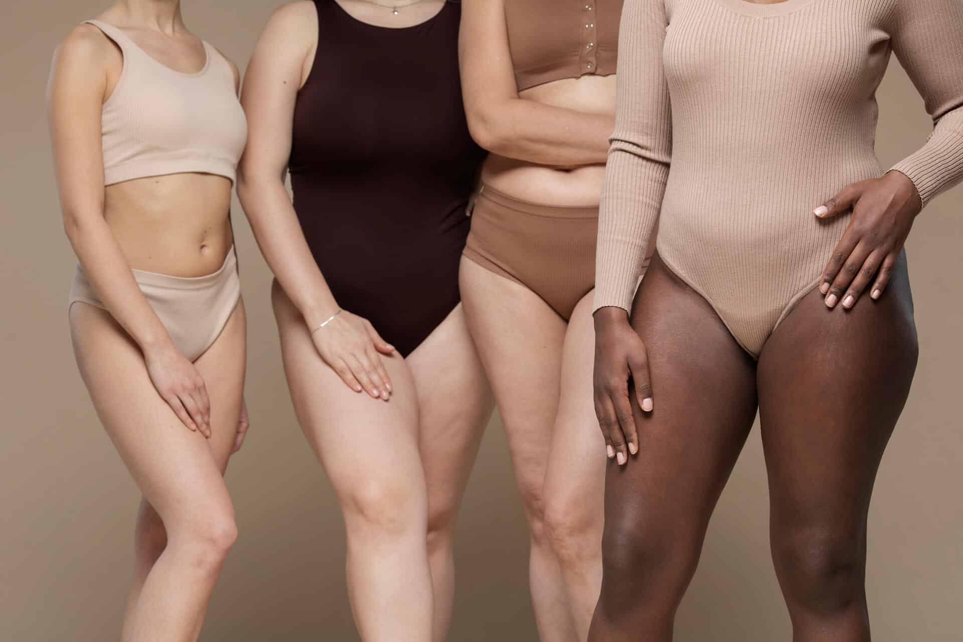 different women standing together